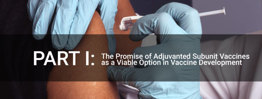 A subunit vaccine’s advantage is several-fold, including not needing to grow and inactivate live viruses (or create an attenuated virus strain) and use the most antigenic portion of the virus antigen in question.